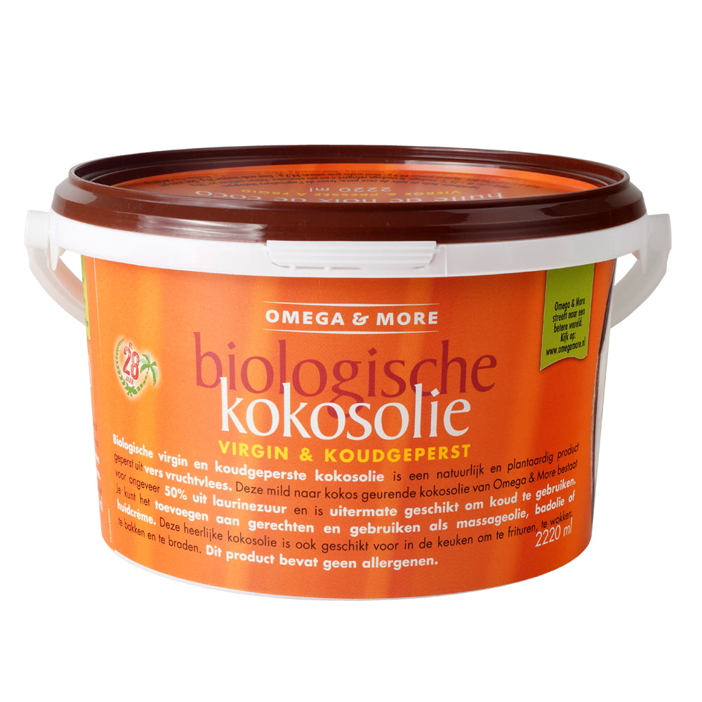 Kokosolie virgin & koud geperst 2220ml