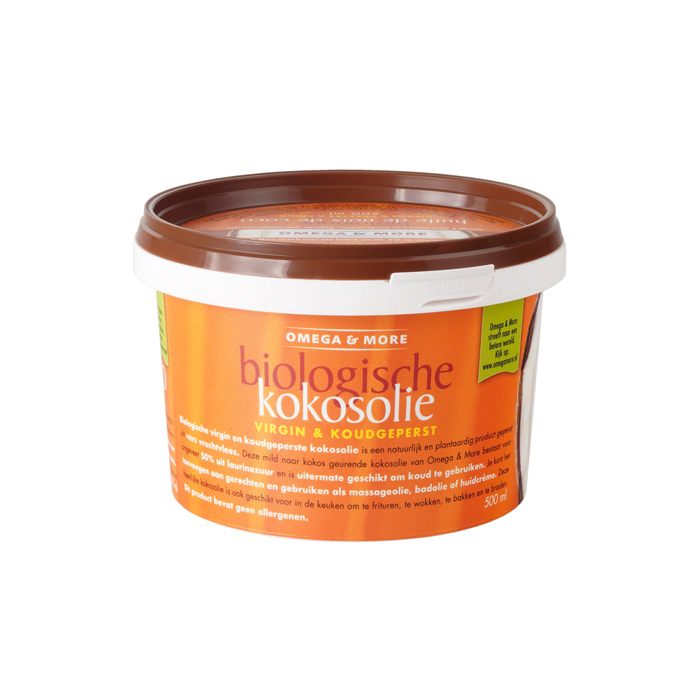 Kokosolie virgin & koud geperst 500ml